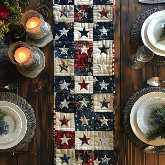 Glory Table Quilted Table Runner NCU0DV6564