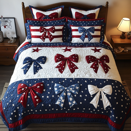 Glory Wrap 3-Piece Quilted Bedding Set NCU0VH5948