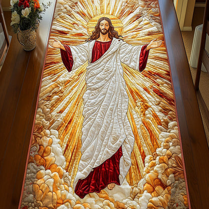 Glory in the Clouds Quilted Table Runner NCU0NT5154