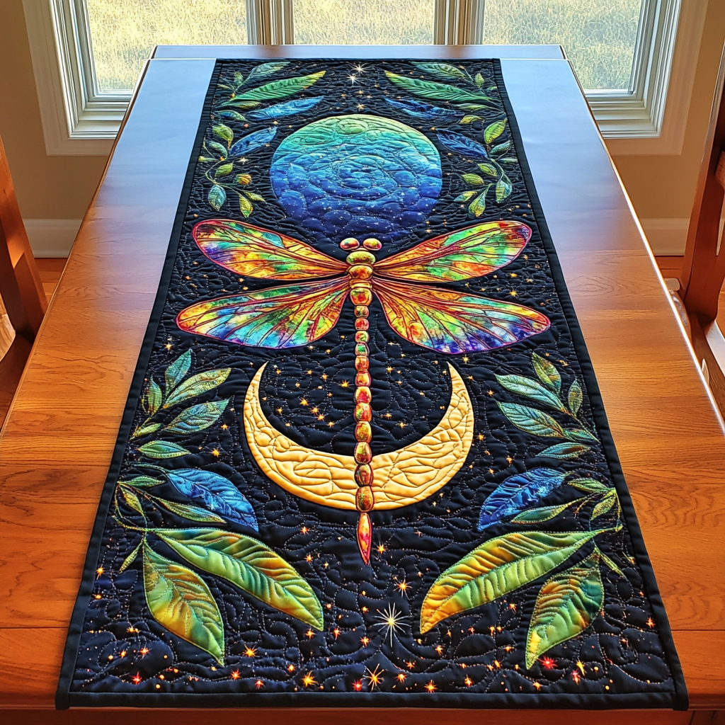 Glowing Glider Quilted Table Runner NCU0DK4364