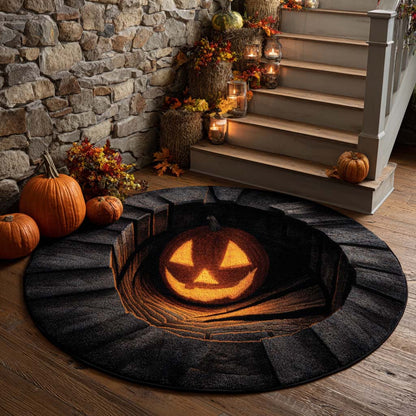 Halloween Quilted Round Mat NCU0VT262