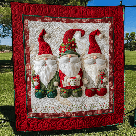 Gnome Home Quilted Blanket NCU0TH1032