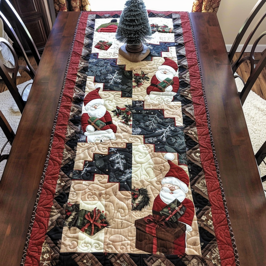 Gnome Cheer Quilted Table Runner NCU0PT164