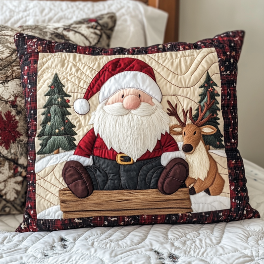 Gnome Joy Quilted Bedding Pillow Case NCU0NT2344