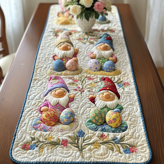 Gnome Blessing Quilted Table Runner NCU0NT3240