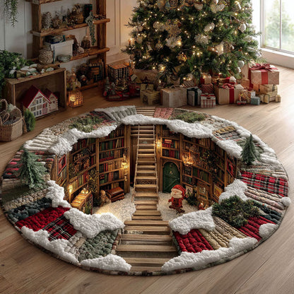 Gnome Hollow Quilted Round Mat NCU0PT10455