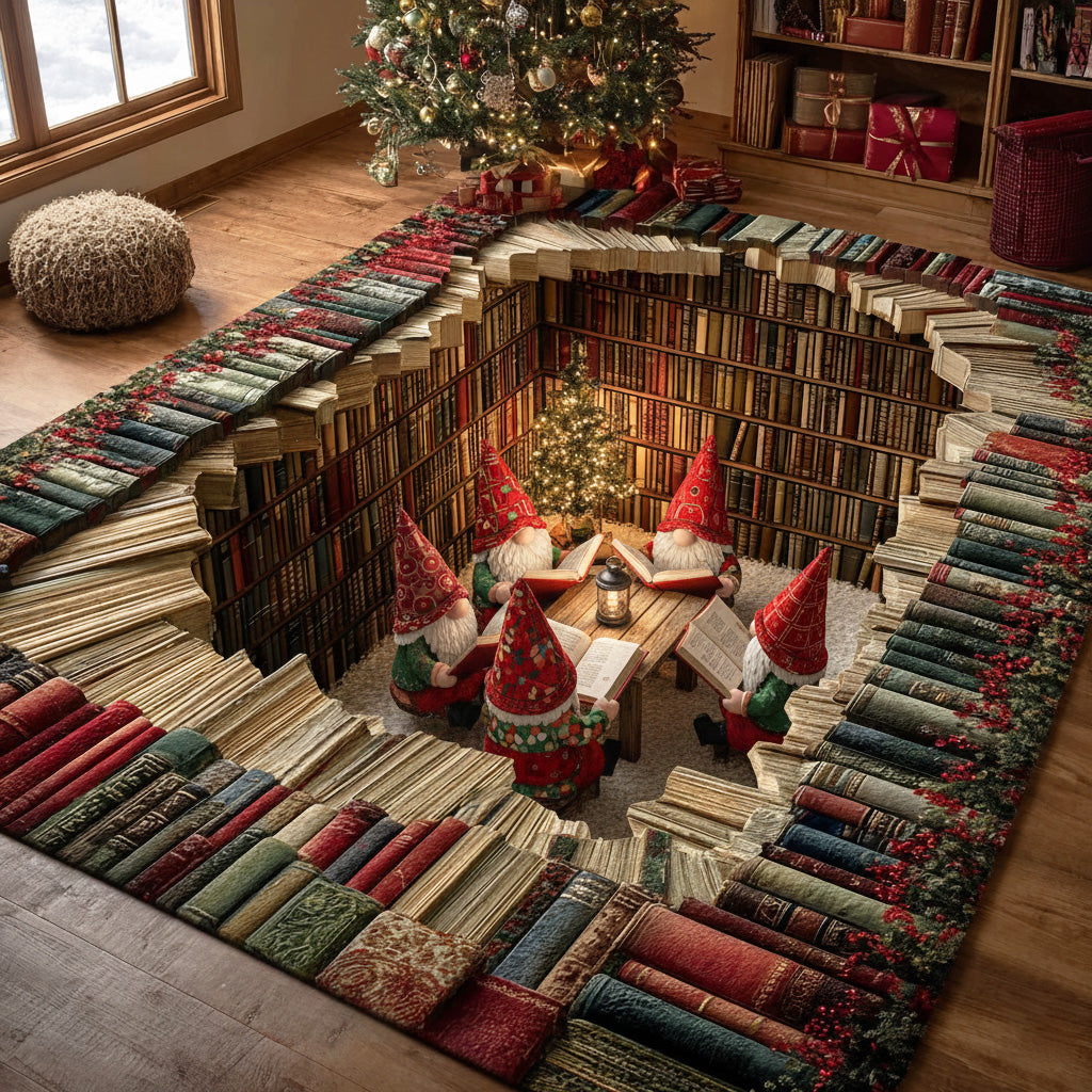 Gnome Reads Area Rug NCU0TD1910