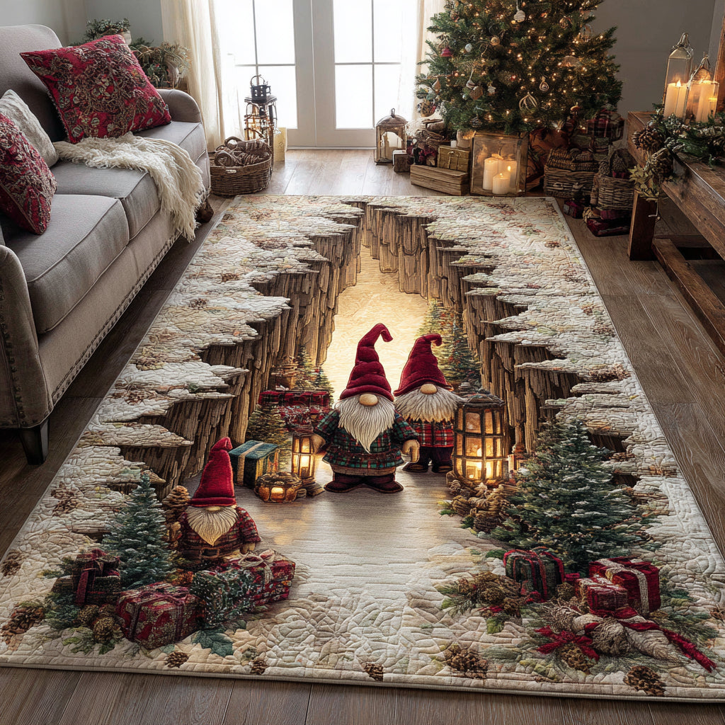 Gnome Snowdream Den Area Rug NCU0DV8319