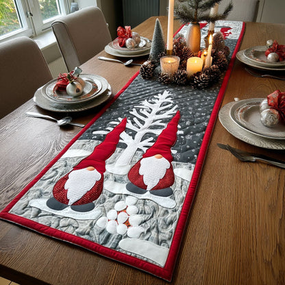 Gnome Solstice Quilted Table Runner NCU0TV290