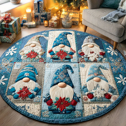 Gnome Spirit Quilted Round Mat NCU0TD831