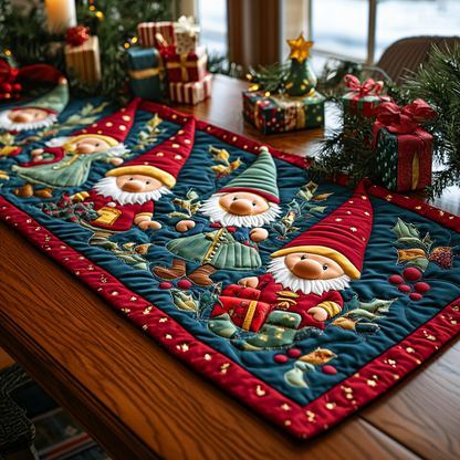 Gnome Workshop Quilted Table Runner NCU0DV1186