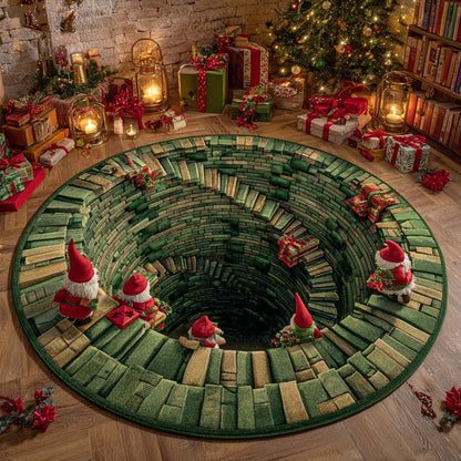 Gnome Workshop Well Round Carpet NCU0XD1422