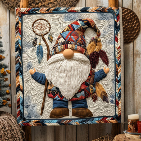 Gnome of the Ancestors Quilted Blanket NCU0PT3173
