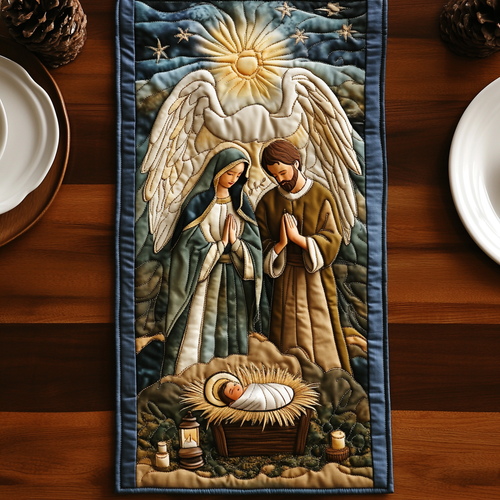 God The Son Quilted Table Runner NCU0DV1217