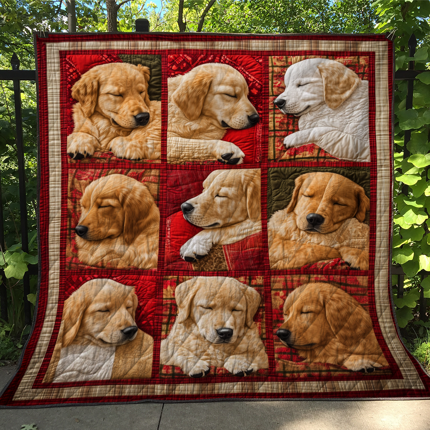 Golden Dreams Quilted Blanket NCU0PT1008