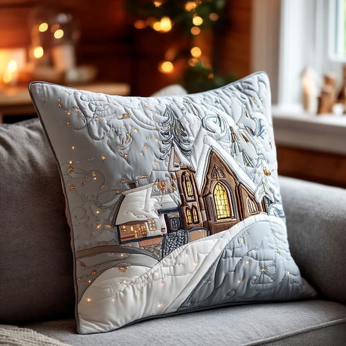 Golden Village Quilted Pillow Case NCU0TV875