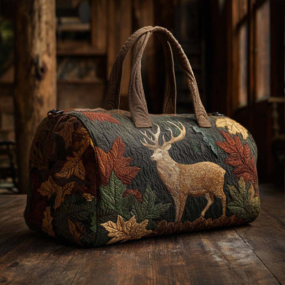 Golden Antlers Quilted Duffle Bag NCU0NT10453