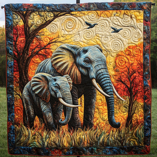 Golden Bond Quilted Blanket NCU0NT6018