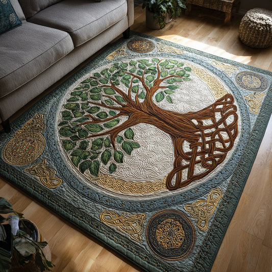 Golden Branches Area Rug NCU0VL3382