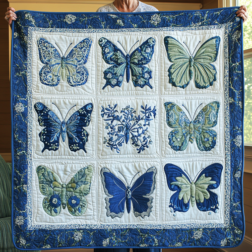 Golden Breeze Quilted Blanket NCU0VL1099