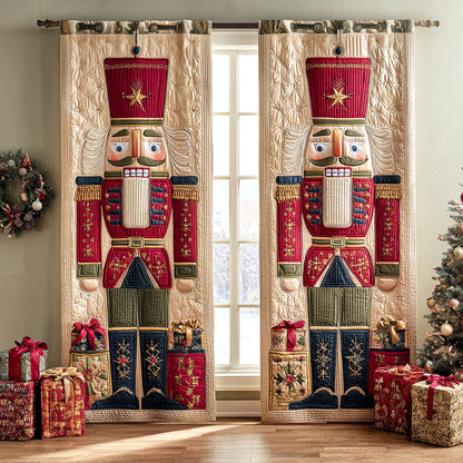 Golden Captain Quilted Curtains NCU0TV1300