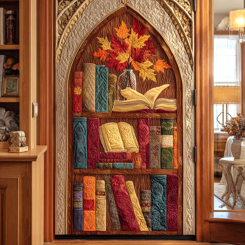 Golden Chapter Quilted Door Cover NCU0TV1089