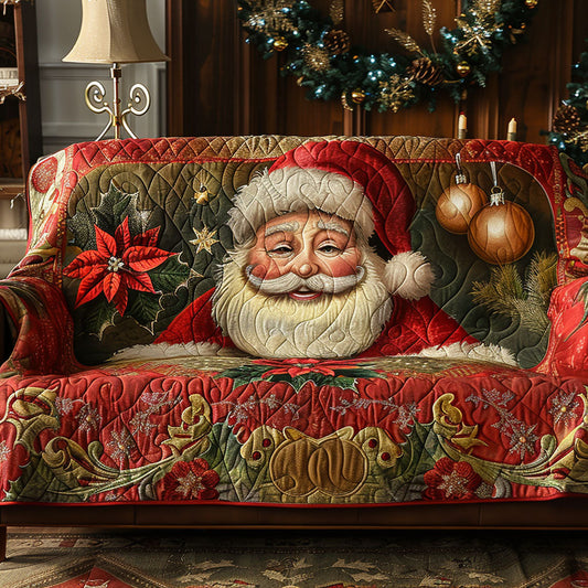 Golden Cheer Quilted Sofa Cover NCU0TV787