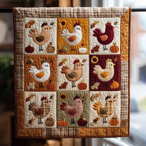 Golden Coop Quilted Blanket NCU0TV086