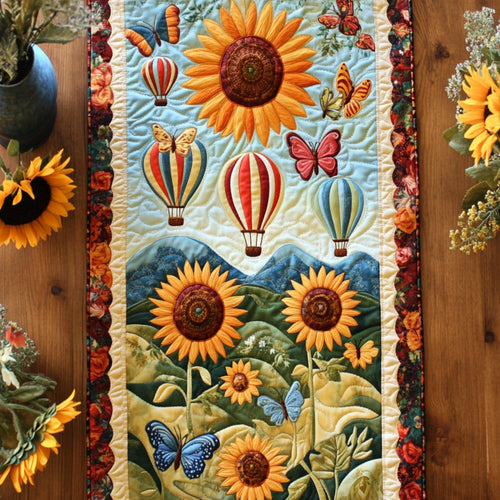Golden Days Journey Quilted Table Runner NCU0PT5227