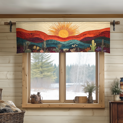 Golden Dunes Quilted Valance NCU0VH3175