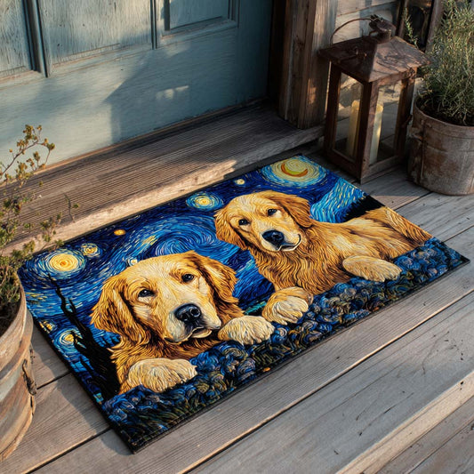 Golden Duo Stars Doormat NCU0XD904