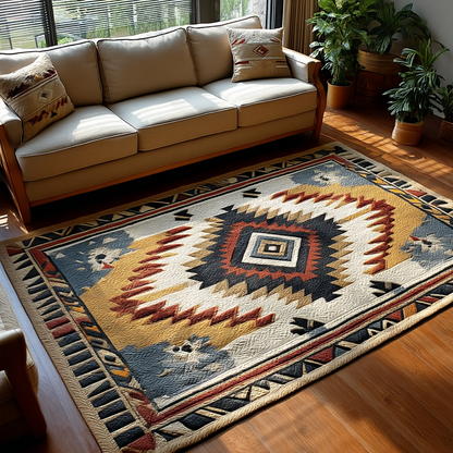 Golden Echo Area Rug NCU0DK10831