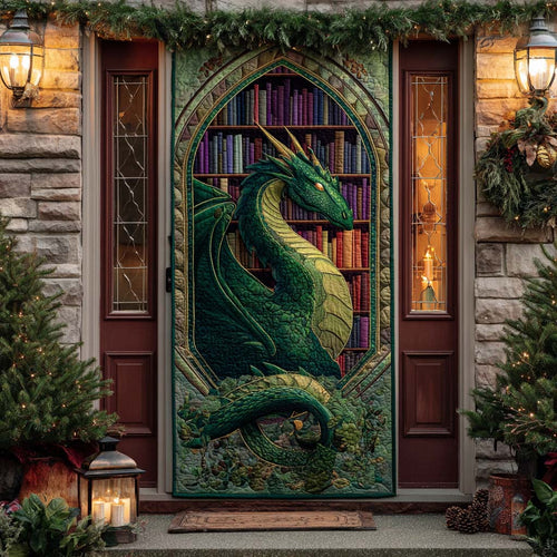 Golden Ember Quilted Door Cover NCU0XD1786