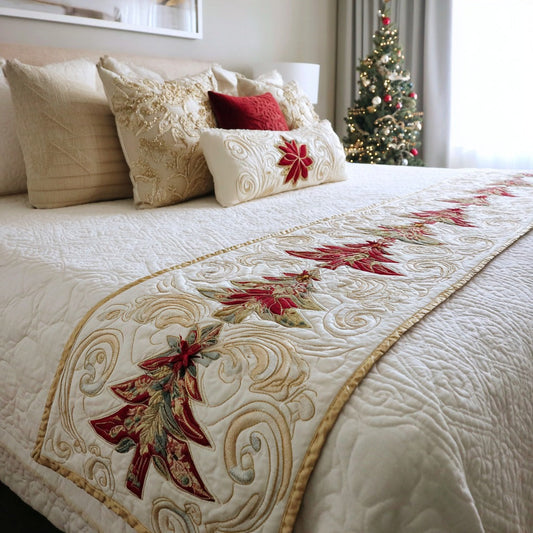 Golden Eve Quilted Bed Runner NCU0TV662