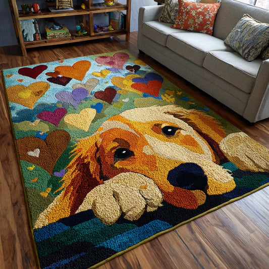 Golden Friends Area Rug NCU0NT10100