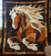 Golden Gallop Quilted Blanket NCU0DV148 main image 0