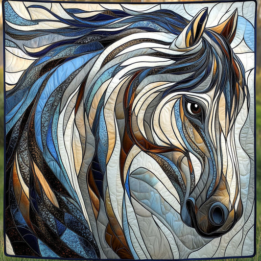 Golden Gallop Quilted Blanket NCU0NT6578