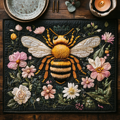 Golden Glow Hive Quilted Place Mat NCU0VH2510