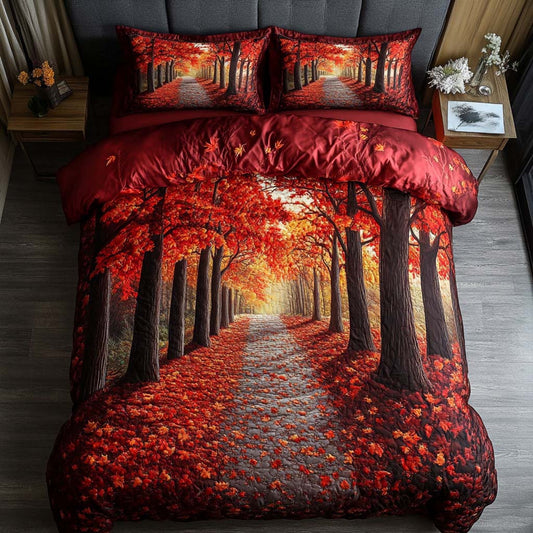Golden Grove 3-Piece Quilted Bedding Set NCU0NT8535