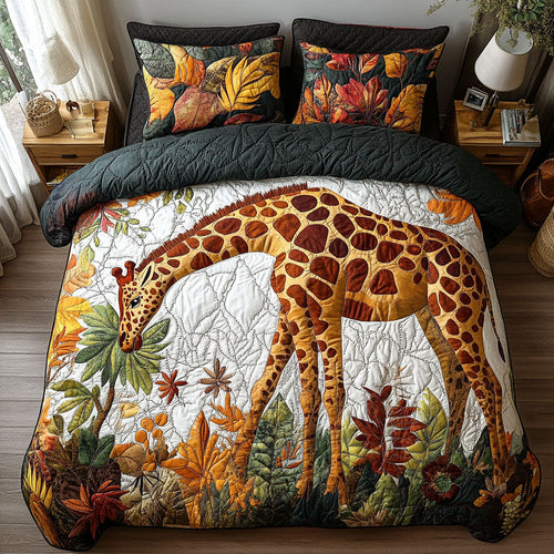 Golden Heights 3-Piece Quilted Bedding Set NCU0PT4353