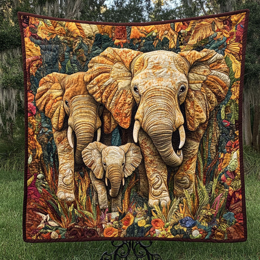 Golden Herd Quilted Blanket NCU0NT6014