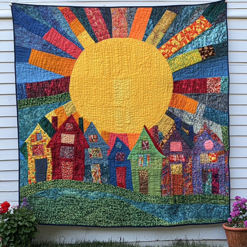 Golden Homes Quilted Blanket NCU0NT7125