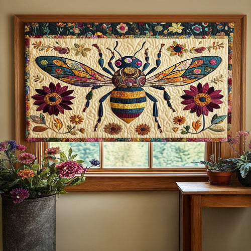 Golden Honeycomb Quilted Valance NCU0PT5100