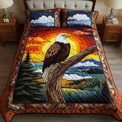 Golden Horizon 3-Piece Quilted Bedding Set NCU0NT3770