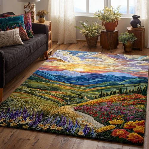 Golden Horizon Area Rug NCU0VL2897