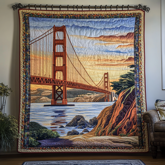 Golden Horizon Quilted Blanket NCU0DK6469