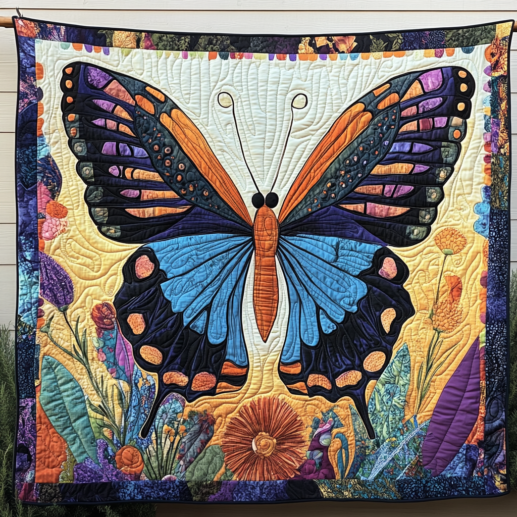 Golden Horizon Quilted Blanket NCU0VL1105