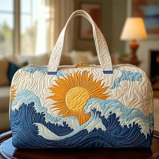 Golden Horizon Quilted Duffle Bag NCU0NT9672