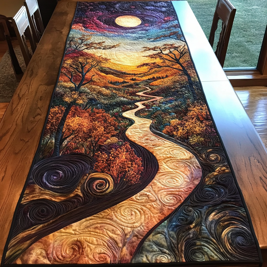 Golden Horizon Quilted Table Runner NCU0DK4216