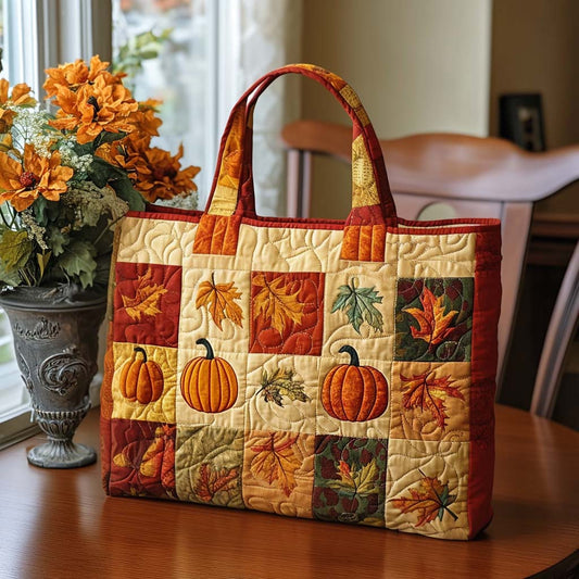 Golden Hours Quilted Tote Bag NCU0NT8891